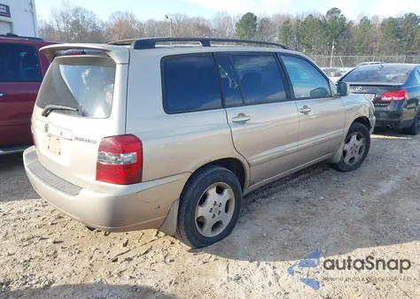 2004 Toyota Highlander Limited V6 from USA, damaged, VIN JTEDP21A340018316